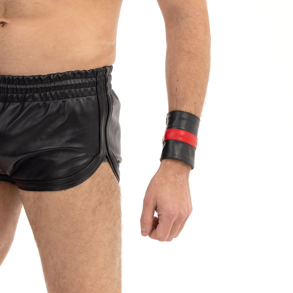 Prowler RED Leather Wrist Wallet Black/Red L - Image 2
