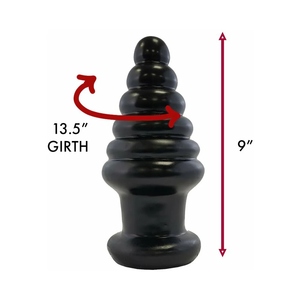 Prowler RED Twisted Tease Anal Plug Black - Image 3