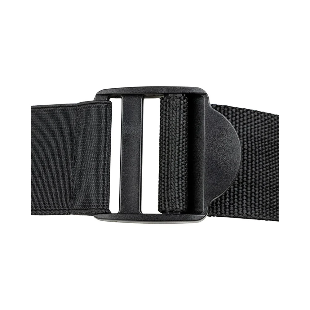 RealRock Realistic 6 in. Hollow Strap-On Black - Image 7
