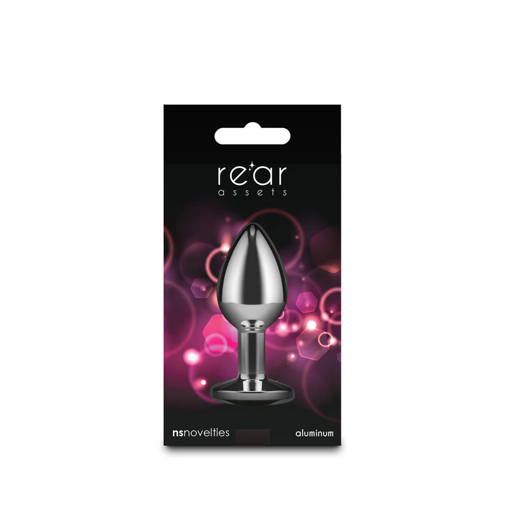 Rear Assets Silver Small Pink Gem - Image 4