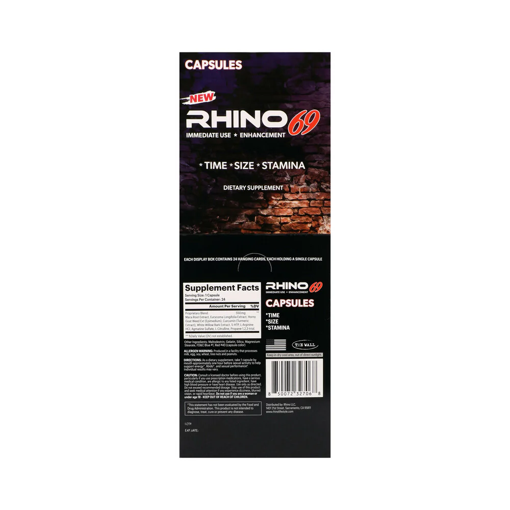 Rhino 69 Capsules 24-Pack Display - Image 6
