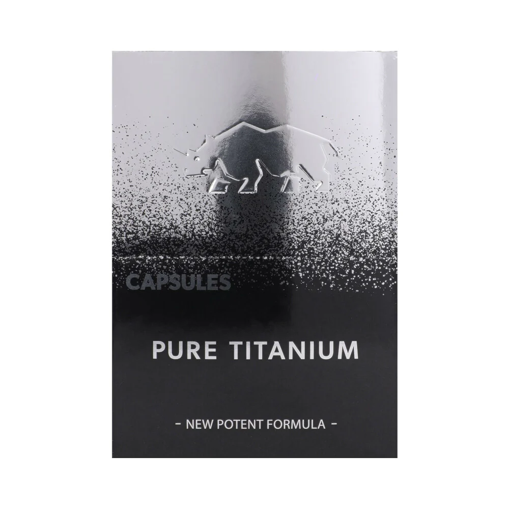 Rhino Pure Titanium Capsules 24-Pack Display - Image 4