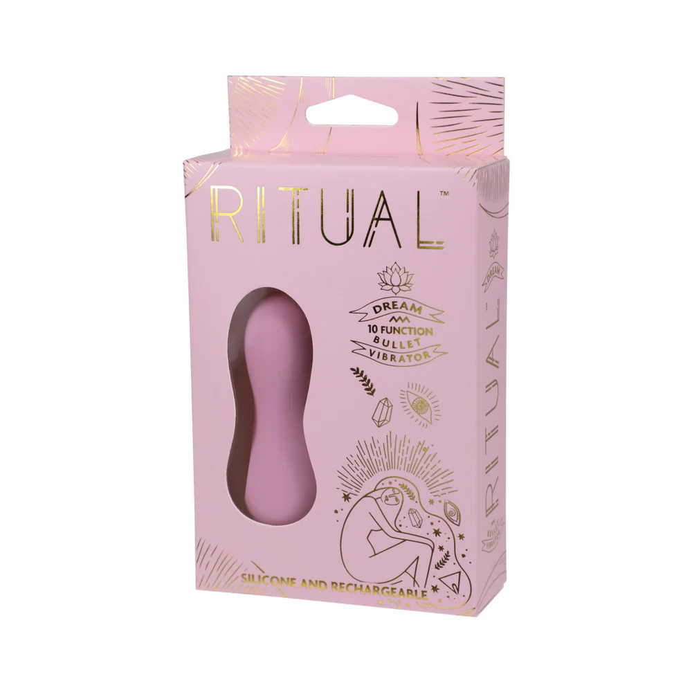 RITUAL Dream Rechargeable Silicone Bullet Vibrator Pink - Image 2