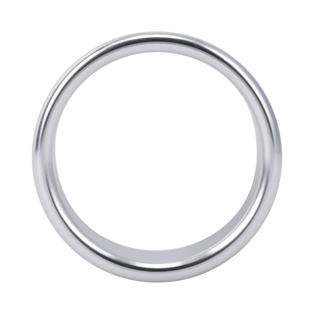 Rock Solid Brushed Alloy Large (1.75in X .75in) Silver - Image 2