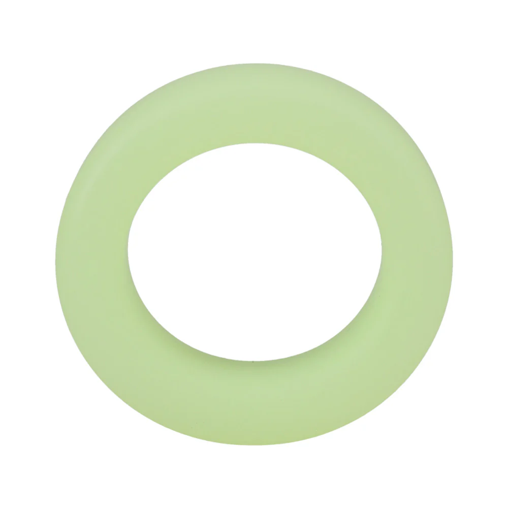 Rock Solid Sila-Flex Glow-in-the-Dark Big O C-Ring Green - Image 2