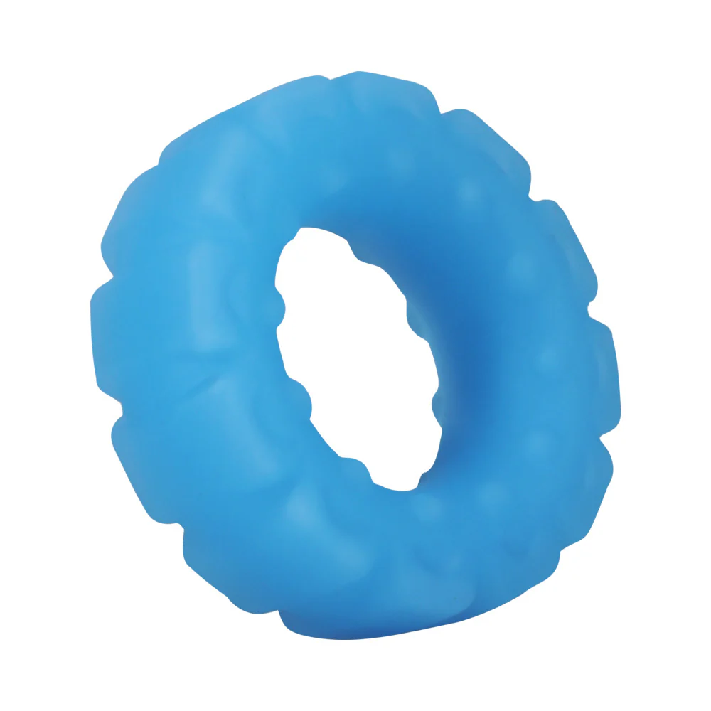 Rock Solid Sila-Flex Glow-in-the-Dark The Tire C-Ring Blue - Image 3