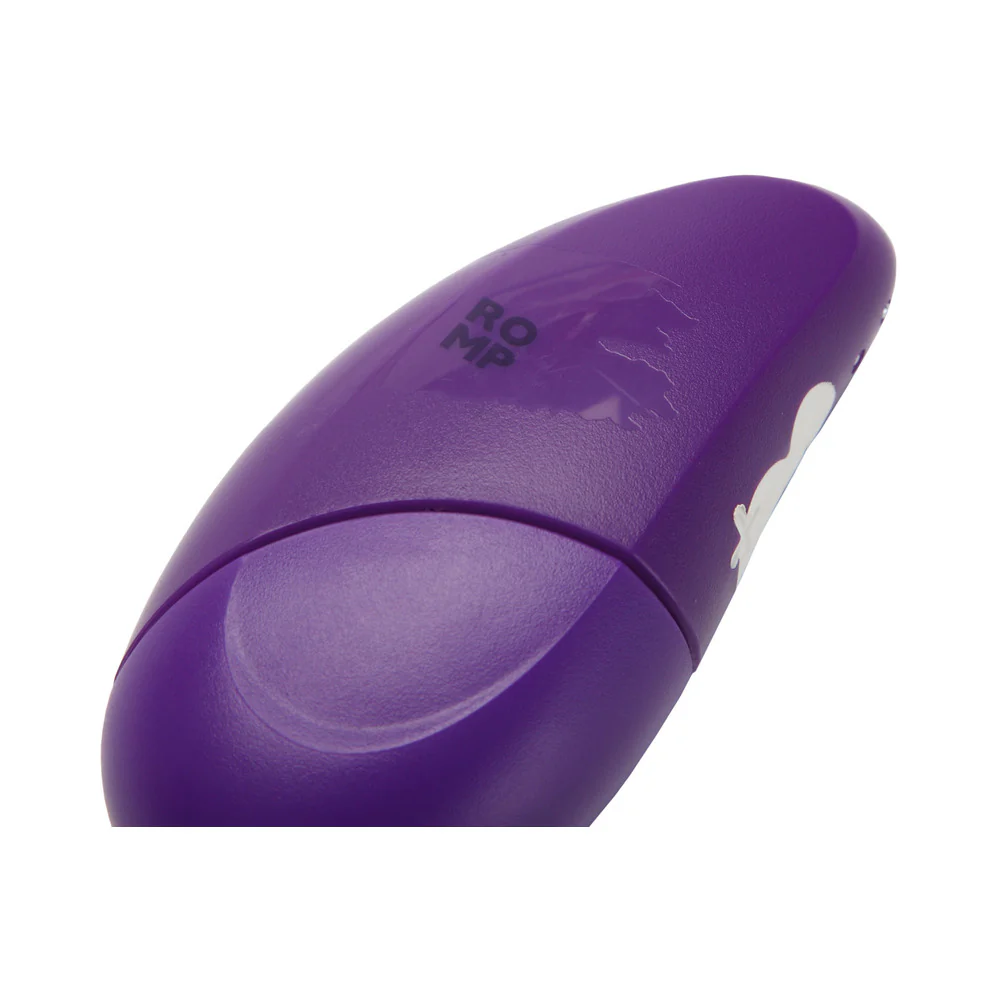 ROMP Free Rechargeable Silicone Pleasure Air Clitoral Vibrator Purple - Image 11