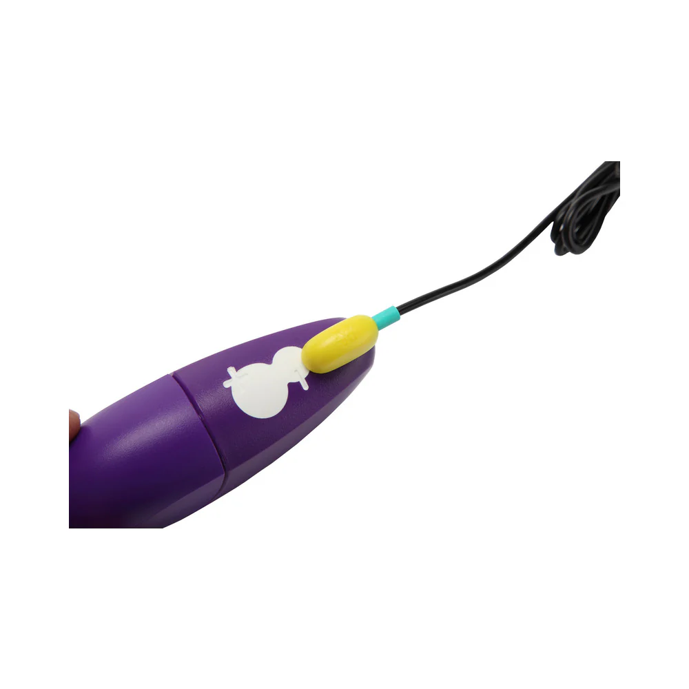 ROMP Free Rechargeable Silicone Pleasure Air Clitoral Vibrator Purple - Image 12