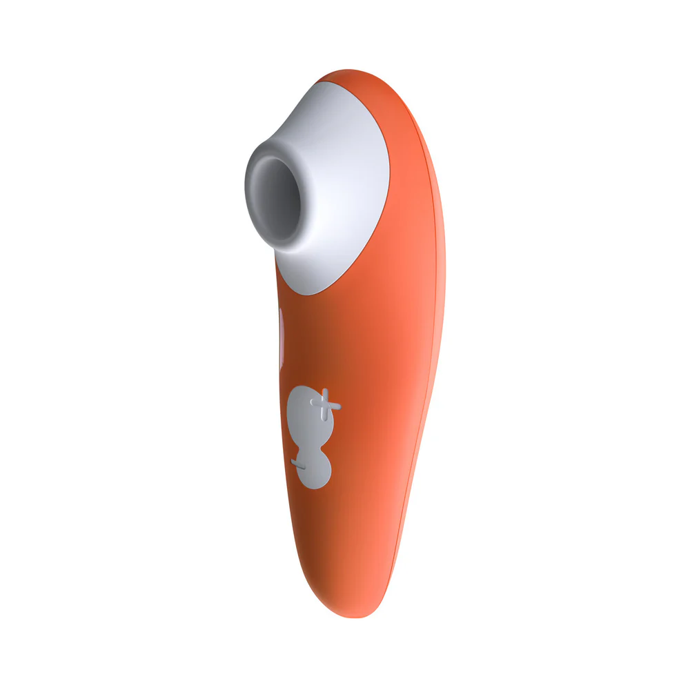 ROMP Switch Silicone Pleasure Air Clitoral Vibrator Orange - Image 2