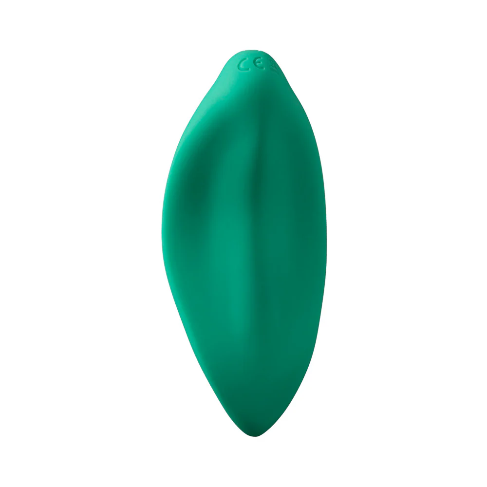 ROMP Wave Rechargeable Silicone Lay-On Vibrator Mint - Image 3