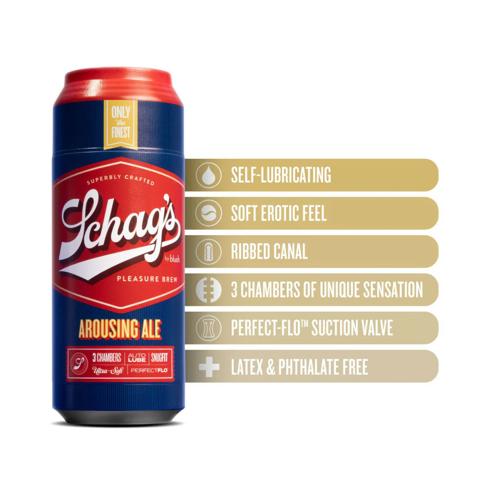 Schag's Arousing Ale Self-Lubricating Stroker Frosted - Image 3