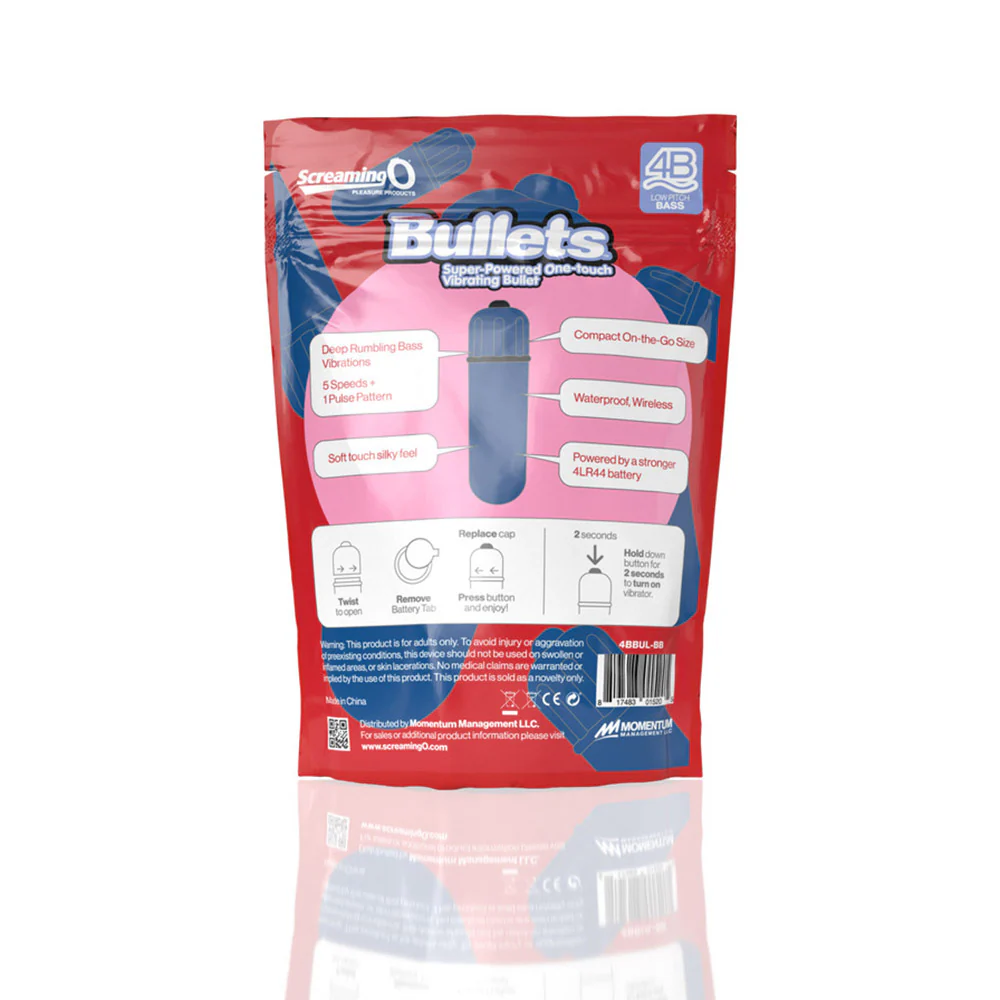 Screaming O 4B Bullet Vibrator Blueberry - Image 5