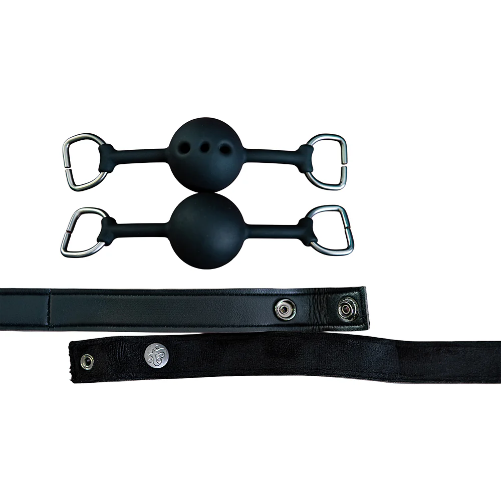 SEI MIO Silent Authority Progressive Interchangeable Ball Gag Set - Image 2