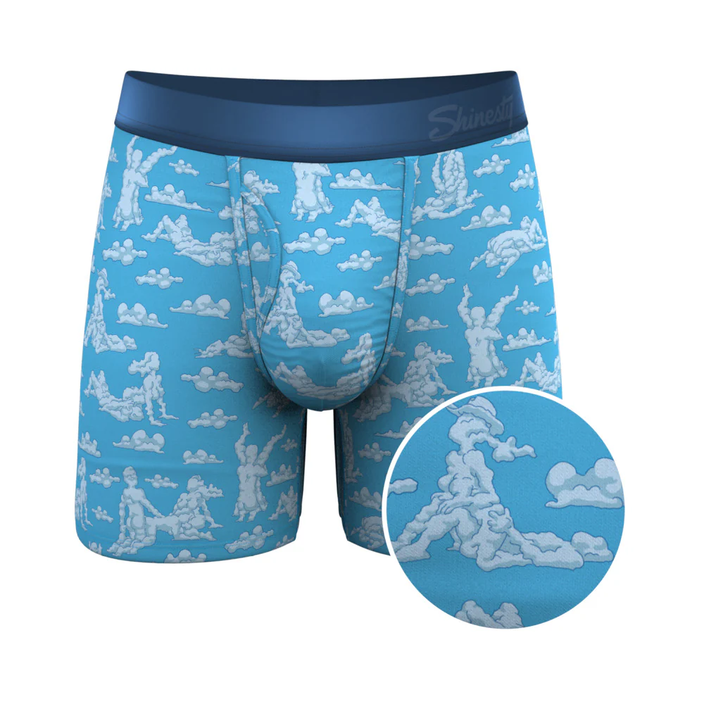Shinesty The Reverse Cloud Girl Cloud Ball Hammock Pouch Underwear with Fly 2XL