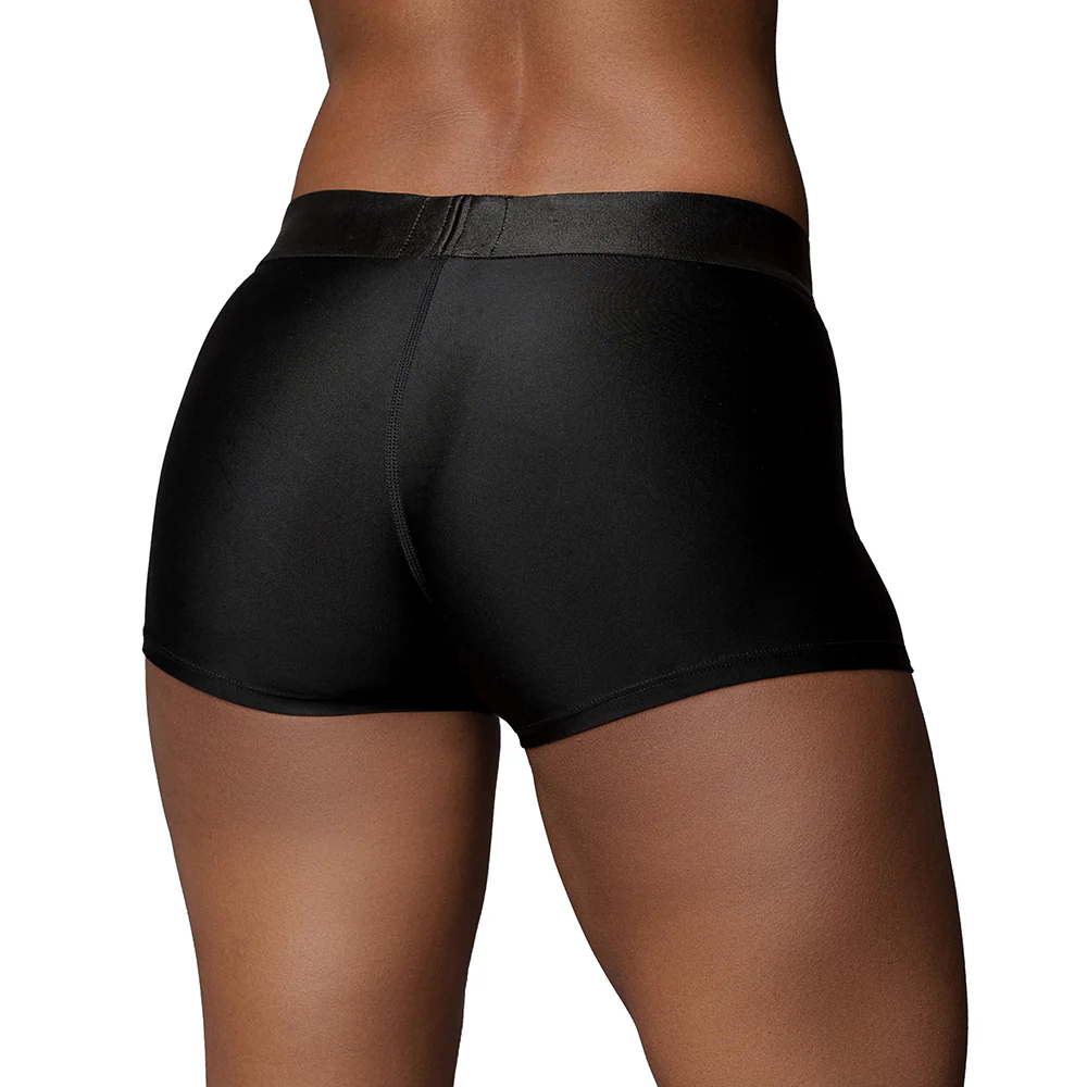 Ouch! Vibrating Strap-on Boxer Black M/L - Image 3