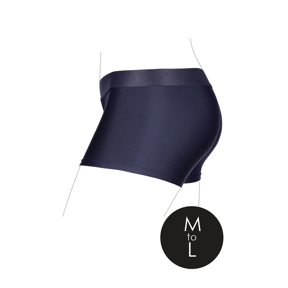 Ouch! Vibrating Strap-on Boxer Black M/L - Image 7