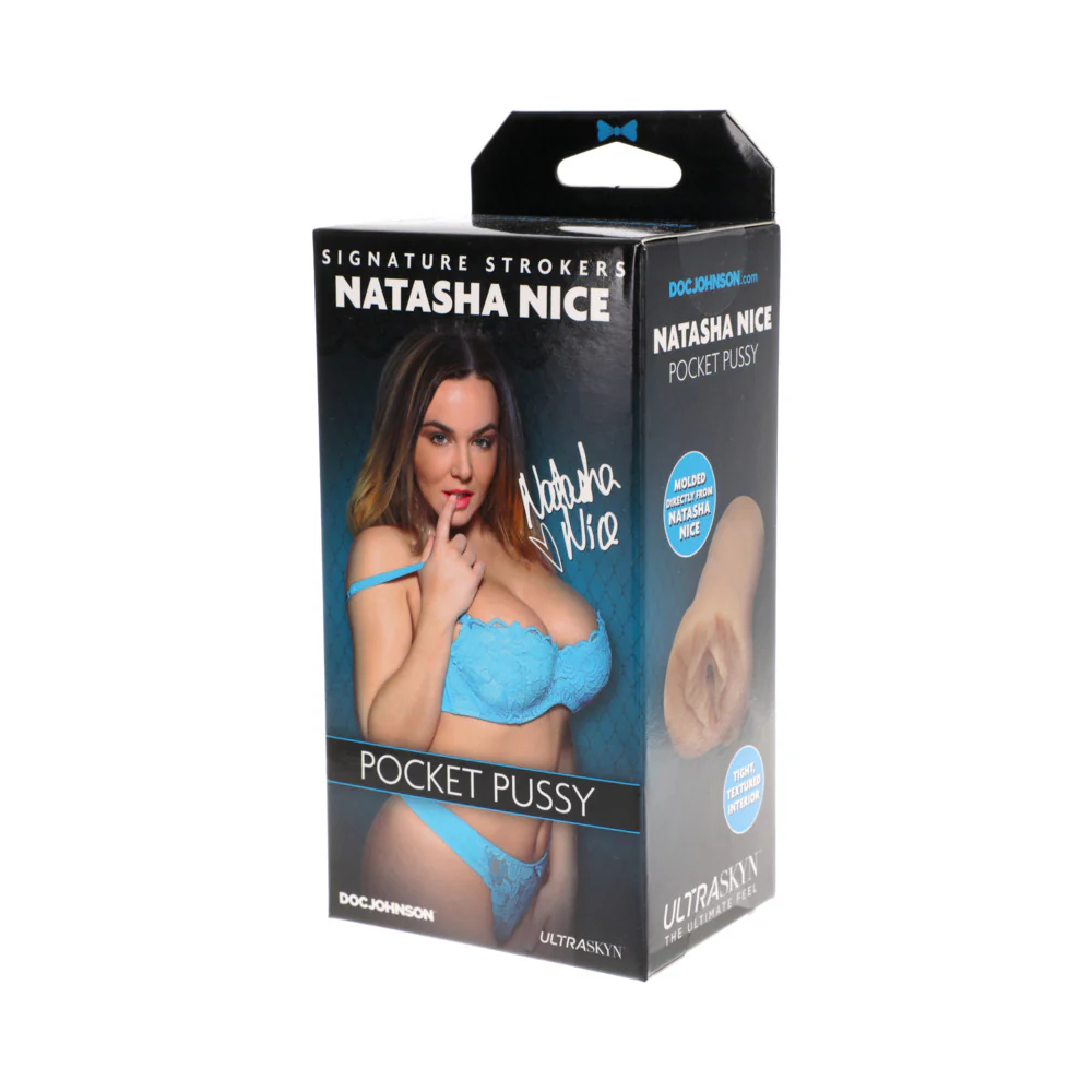 Signature Strokers - Natasha Nice - ULTRASKYN Pocket Pussy Vanilla - Image 7