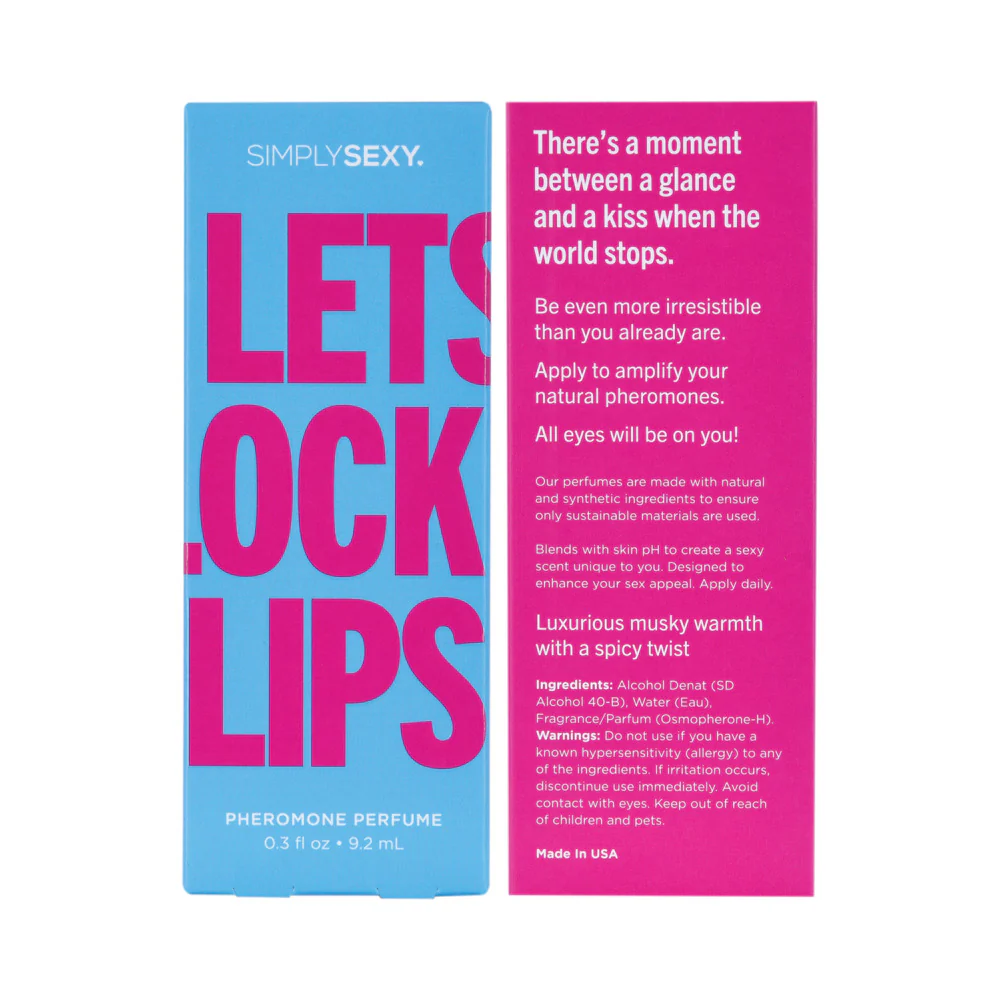 Simply Sexy Let's Lock Lips Pheromone Infused Perfume 0.3 oz. - Image 4