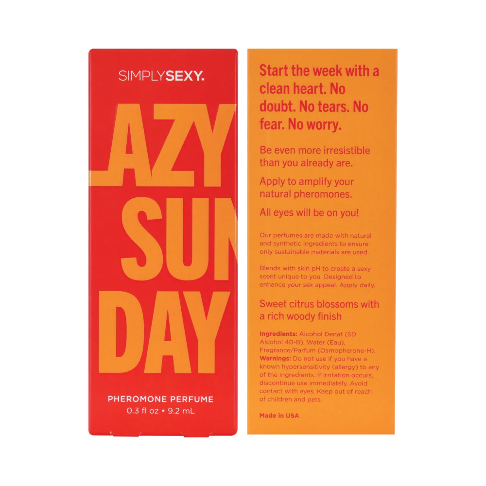 Simply Sexy Lazy Sunday Pheromone Infused Perfume 0.3 oz. - Image 4