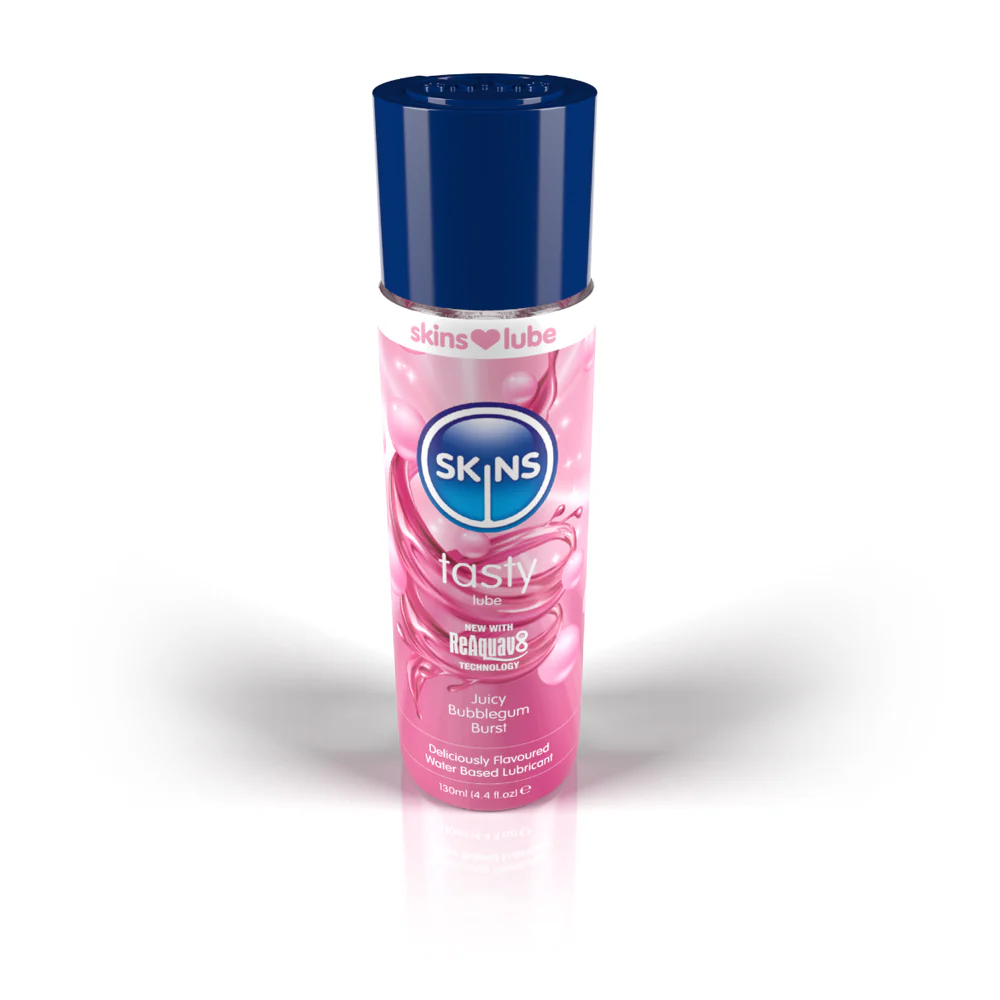 Skins Bubblegum Water-Based Lube 4.4 oz. - Image 2