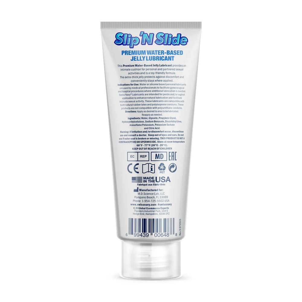 Swiss Navy Slip 'N Slide Premium Jelly Lubricant 2 oz. - Image 2