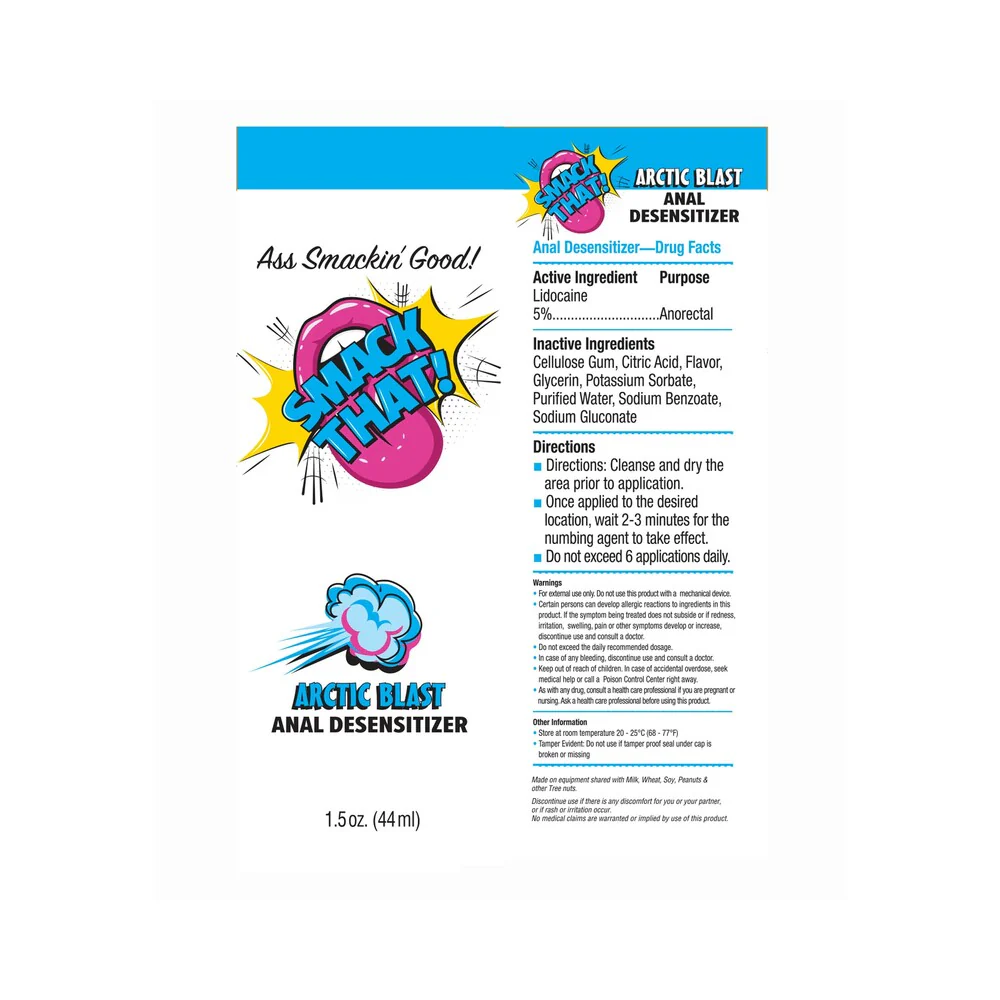 Smack That Anal Desensitizer Arctic Blast 1.5 oz. - Image 4
