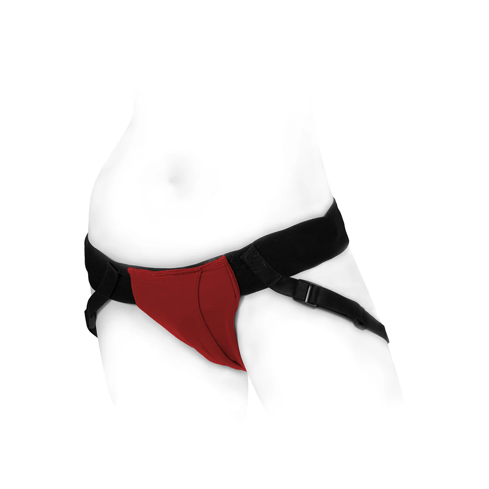 SpareParts Joque Double Strap Harness Red Size A - Image 4