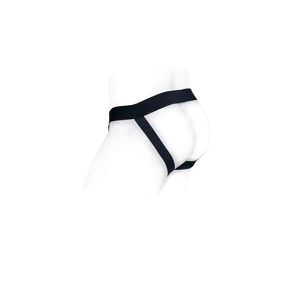 SpareParts Pete Freestyle Nylon Packing Jock Black Size M - Image 3