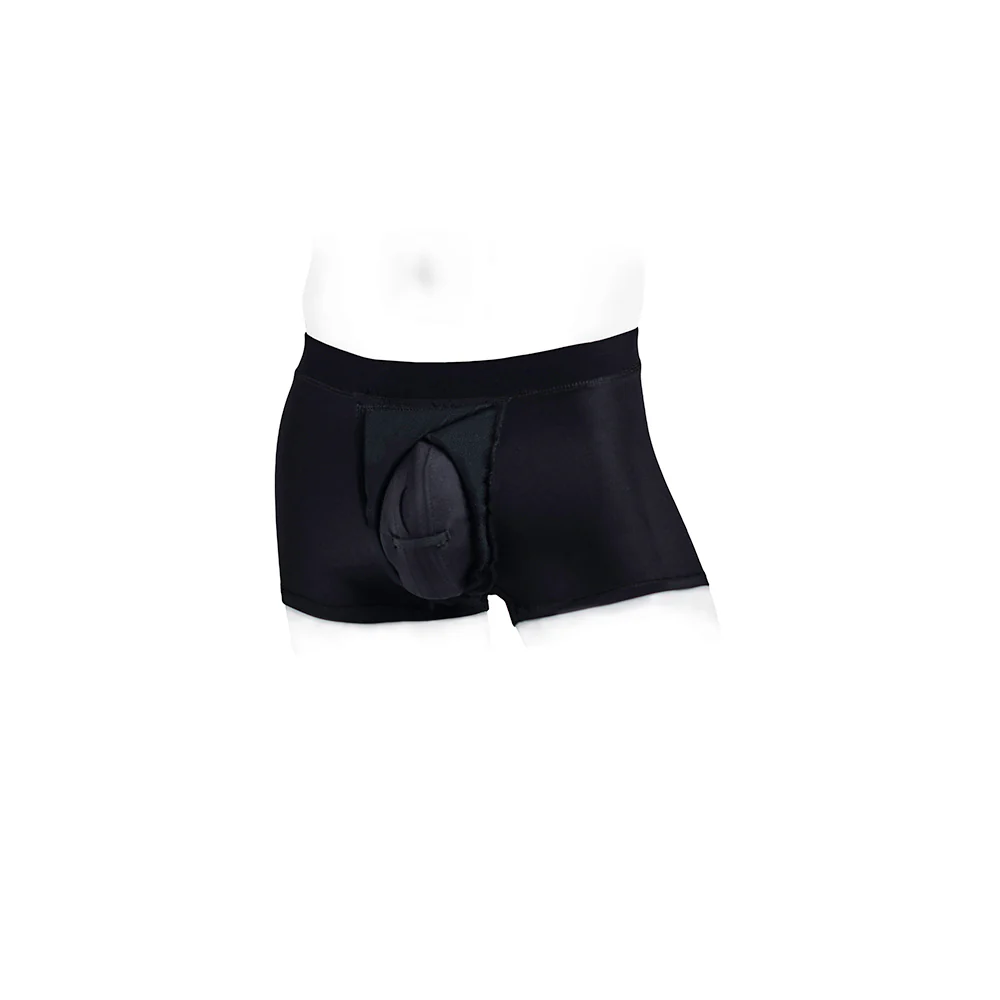 SpareParts Pete Trunks Nylon Packing Underwear Black Size 2XL - Image 5