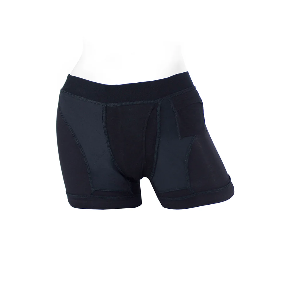 SpareParts Tomboii Rayon Boxer Briefs Harness Black Size 2XL - Image 5