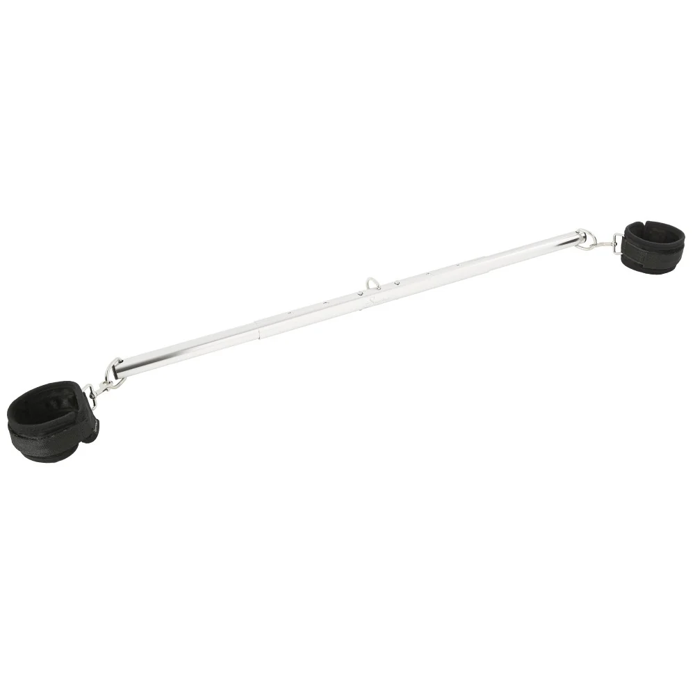 Sportsheets Expandable Spreader Bar & Cuffs Set Black - Image 4