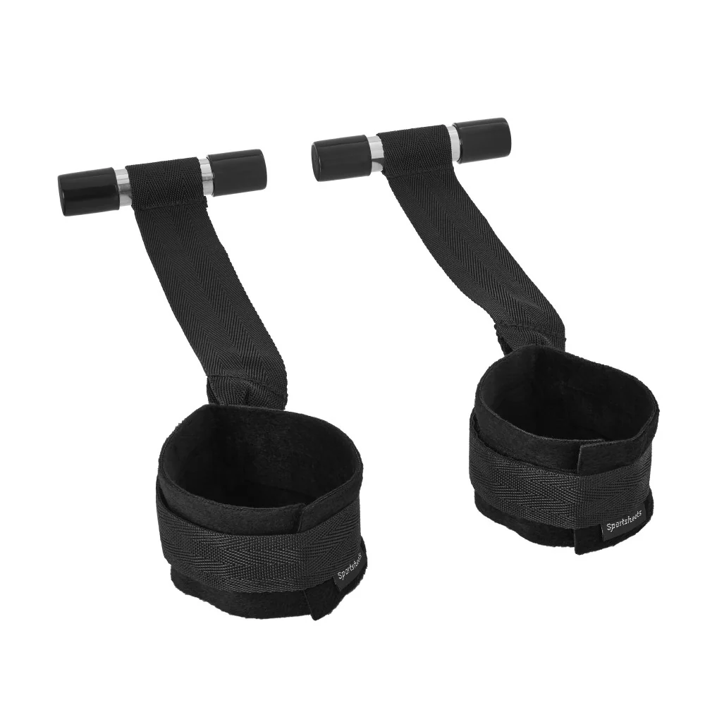 Sportsheets Adjustable Door Jam Cuffs Set Black - Image 7