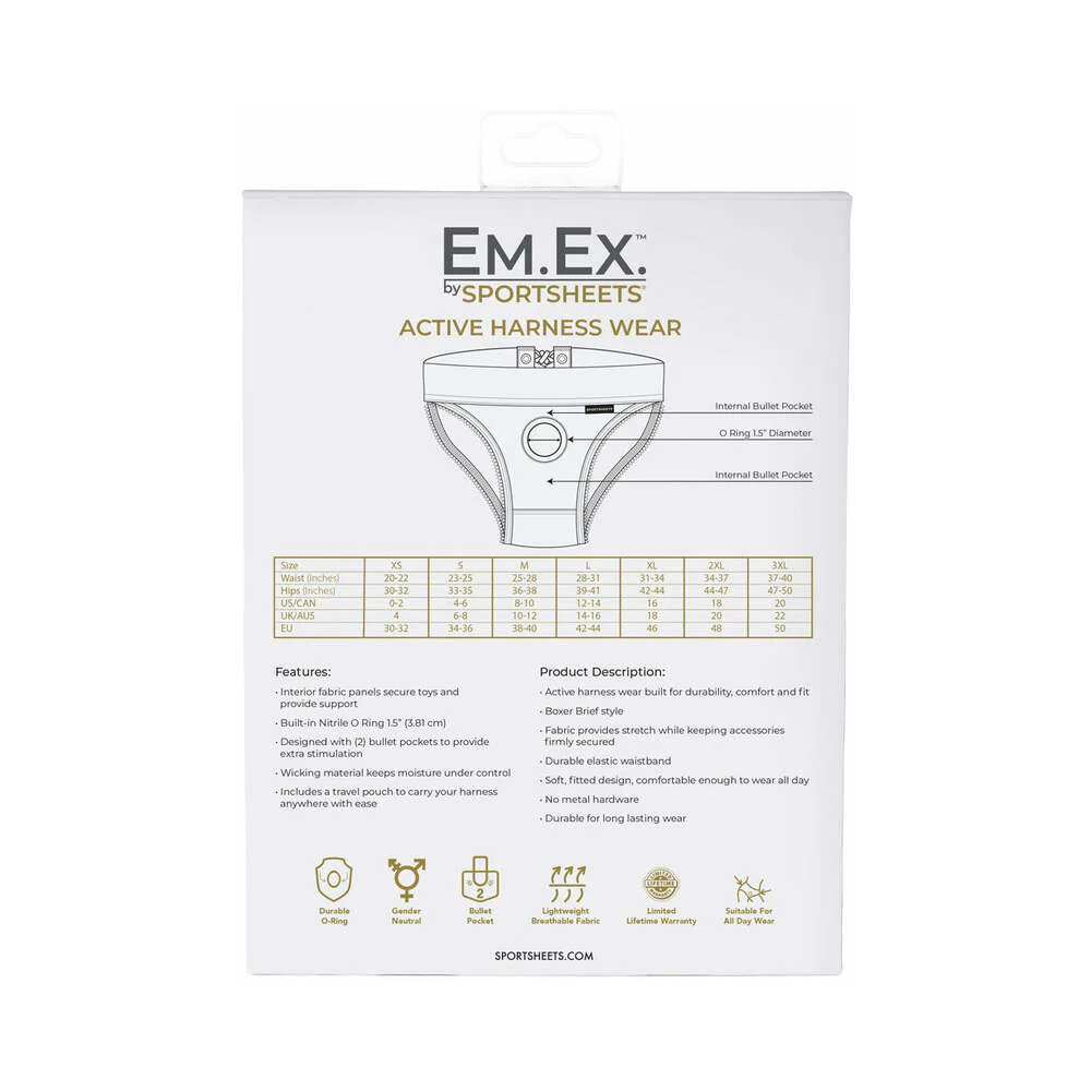 Sportsheets Em.Ex. Fit Harness Patent Corset M - Image 7