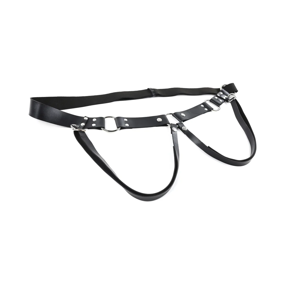 Sportsheets Montero Adjustable Strap-On Harness Black - Image 3