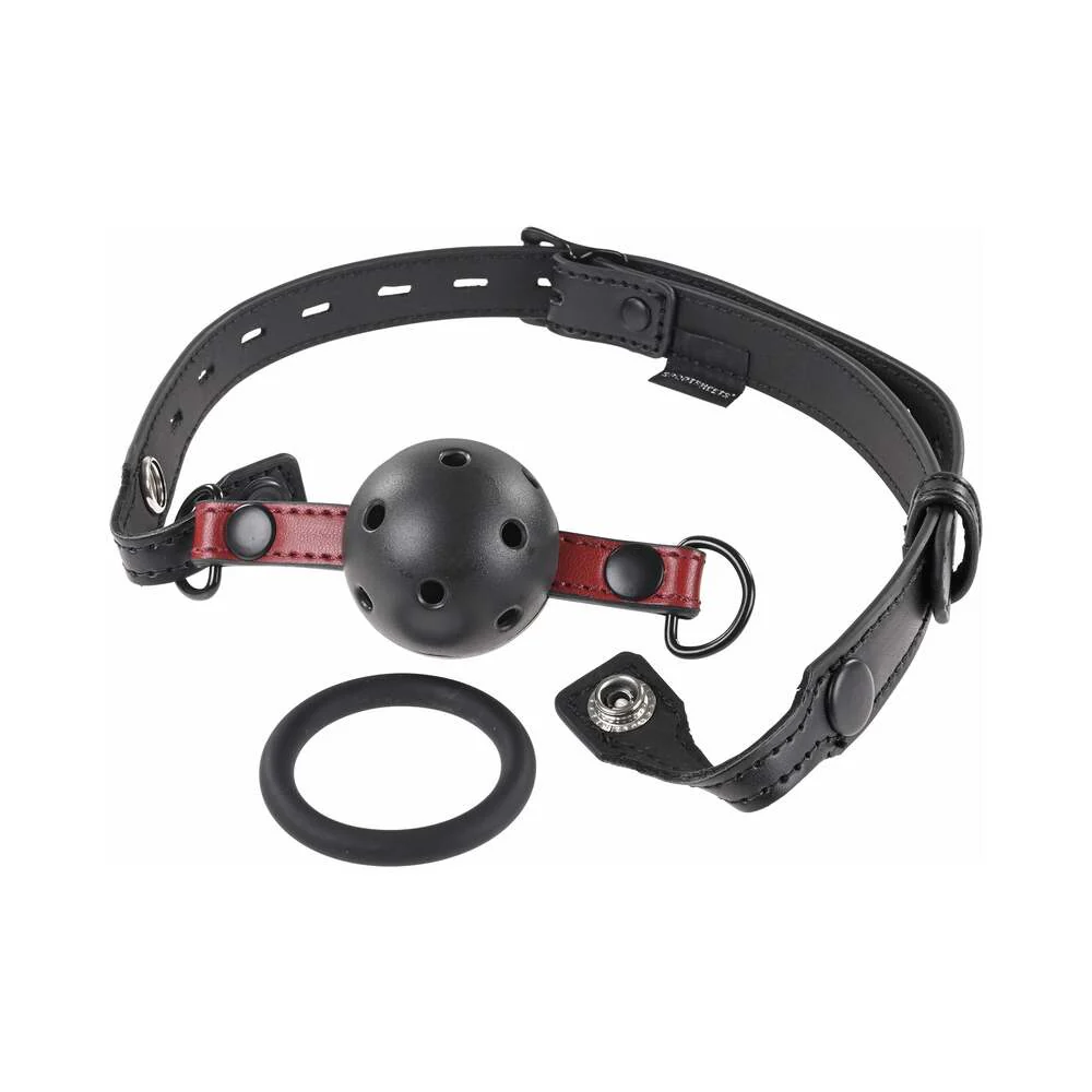 Sportsheets Saffron Interchangeable Gag with Adjustable Buckle - Image 2