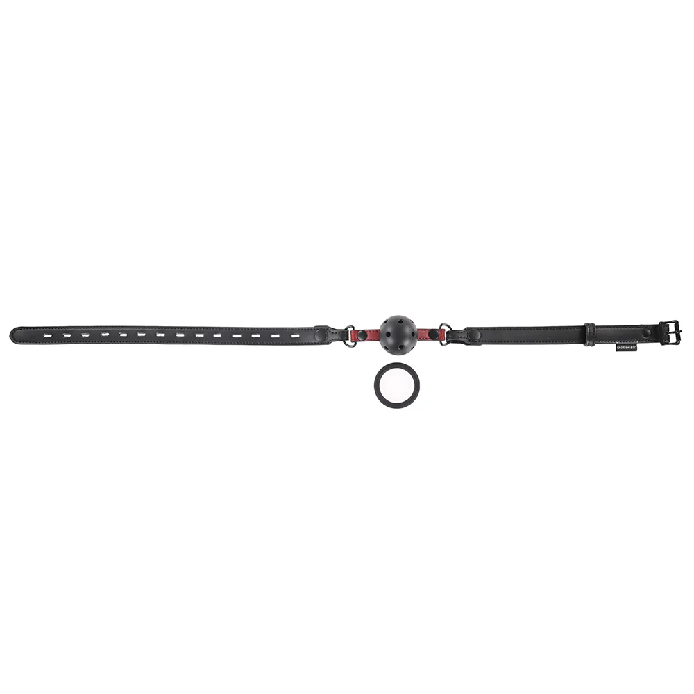Sportsheets Saffron Interchangeable Gag with Adjustable Buckle - Image 7