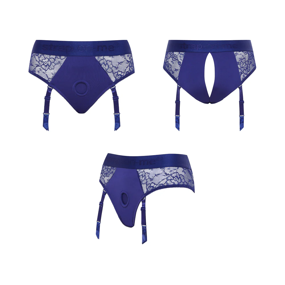 Strap-On-Me Diva Lingerie Harness Night Blue M - Image 6