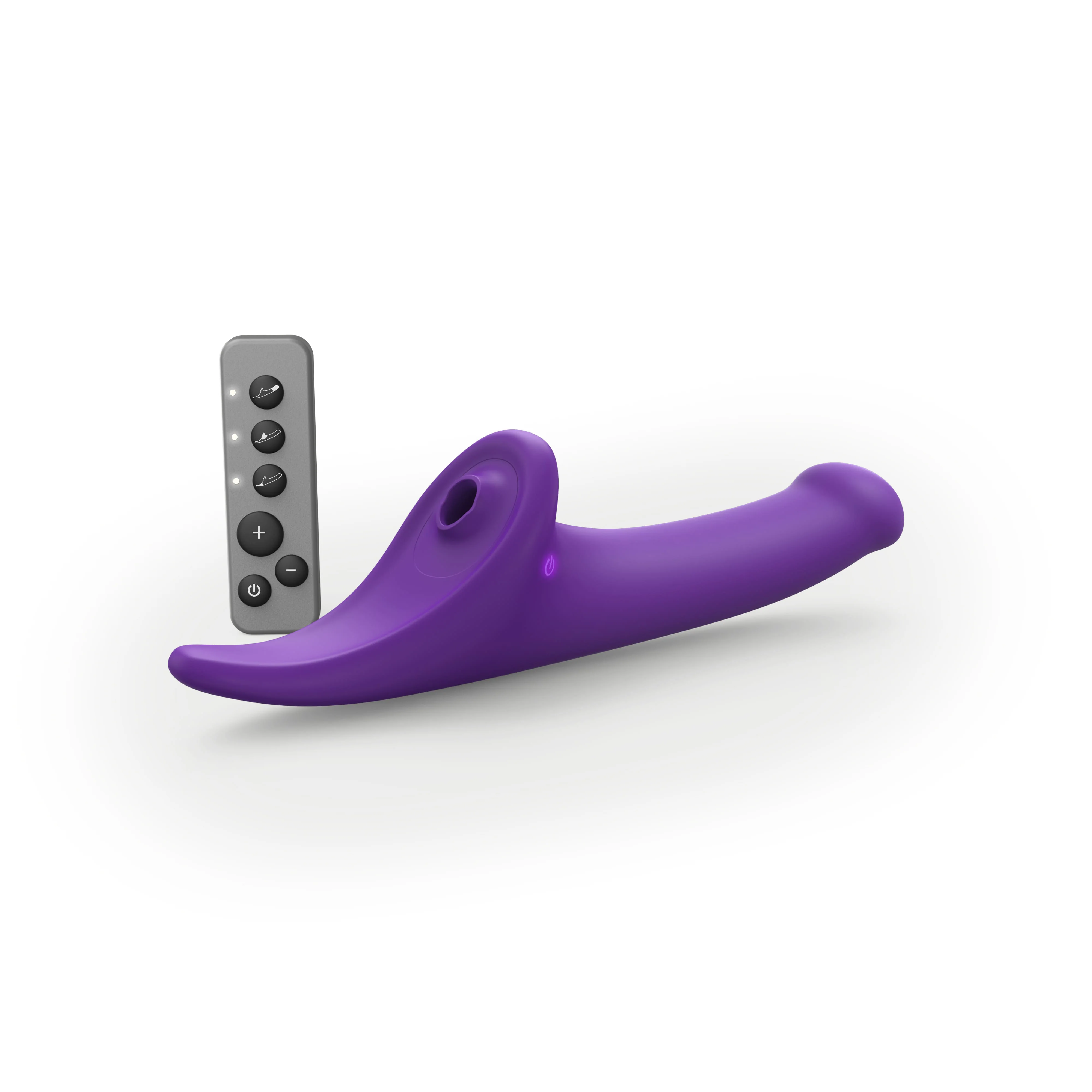 Strap-On-Me Multi Orgasm Dildo Medium Purple - Image 2