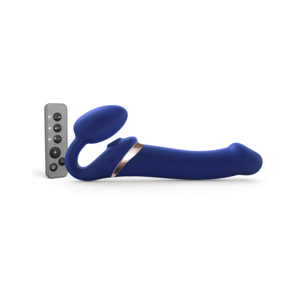 Strap-On-Me Multi Orgasm Bendable Strapless Strap-On Night Blue Large - Image 2