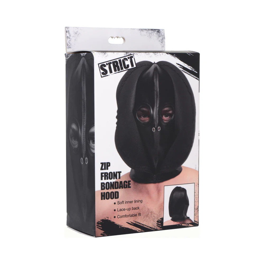 STRICT Zip Front Bondage Hood