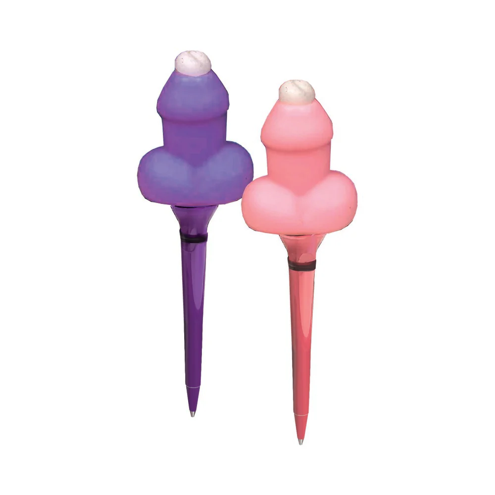 Super Fun Bubble Blowing Penis Pen 12-Piece Display - Image 2