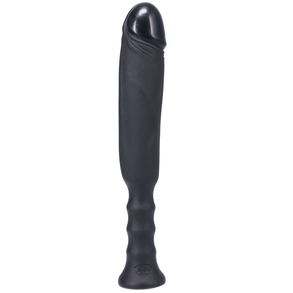 Tantus Anaconda Ergonomic Handle Dildo Onyx - Image 2