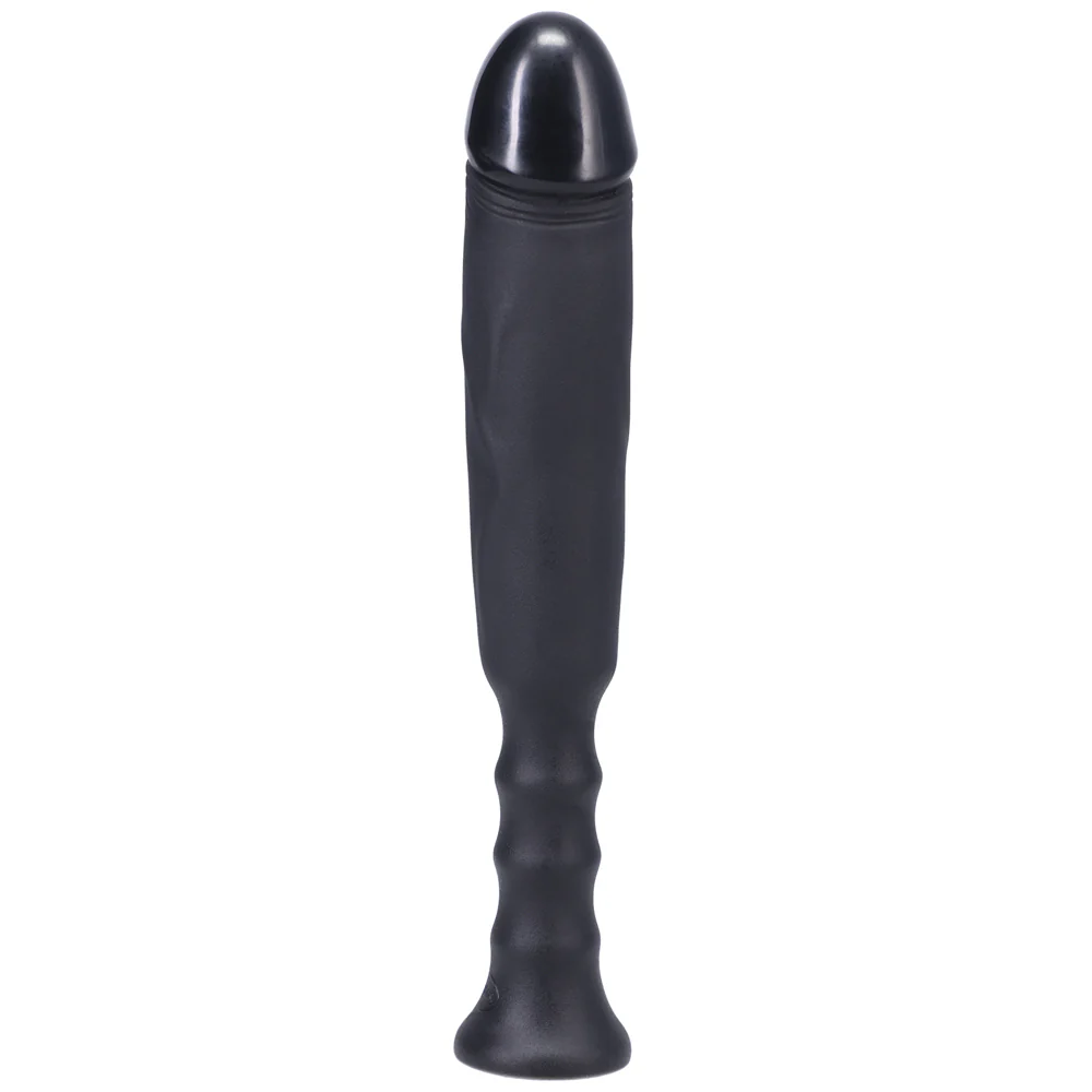Tantus Anaconda Ergonomic Handle Dildo Onyx - Image 3