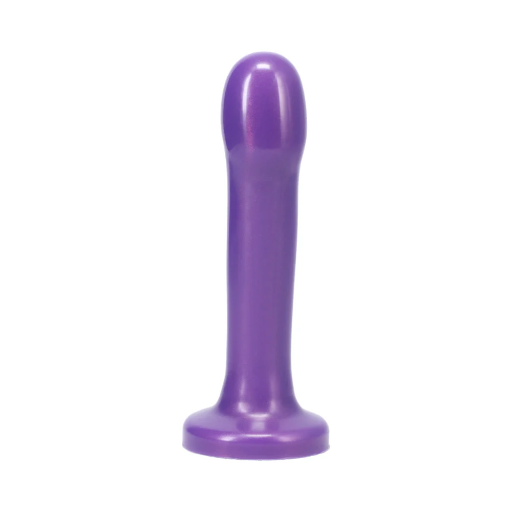 Tantus Buzz 1 Vibrating Dildo Amethyst - Image 5