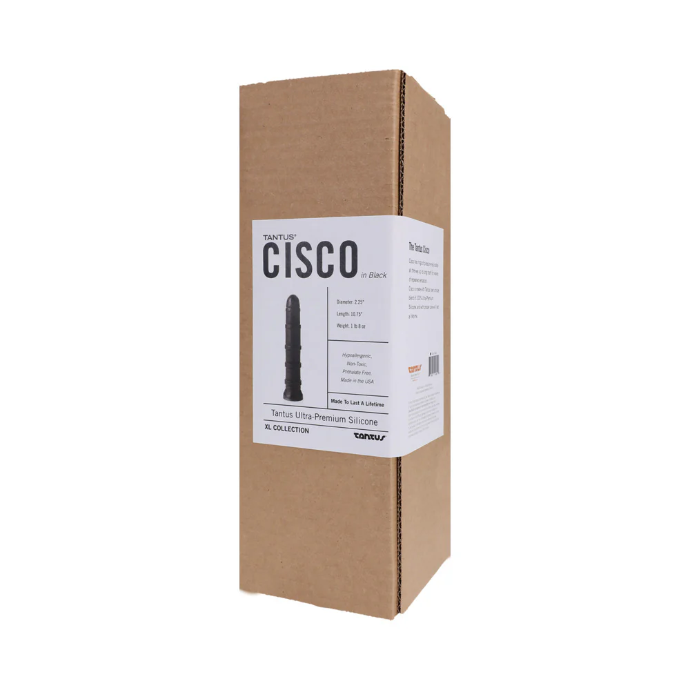 Tantus Cisco Dildo Onyx (Box) - Image 3