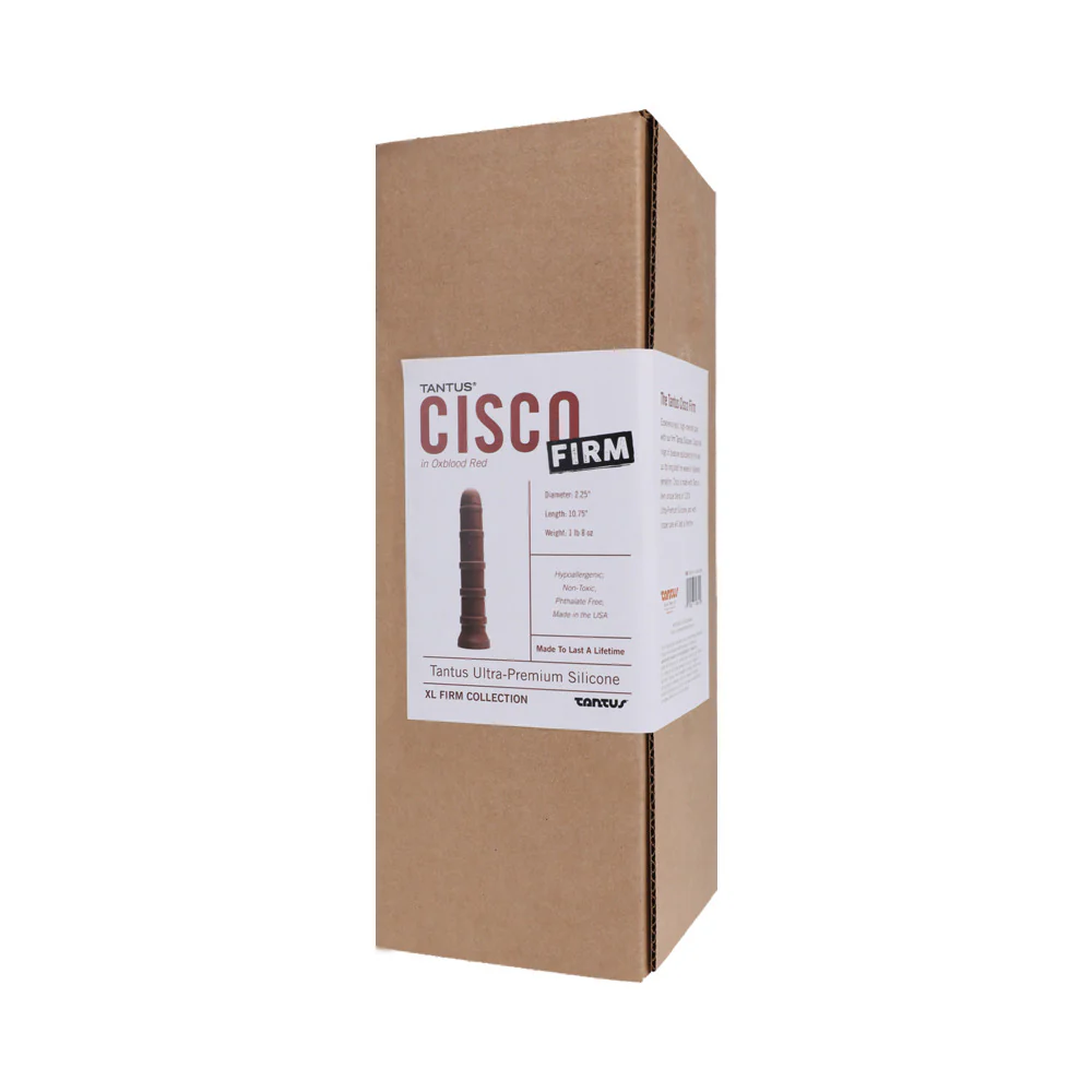 Tantus Cisco Firm Dildo Garnet (Box) - Image 3