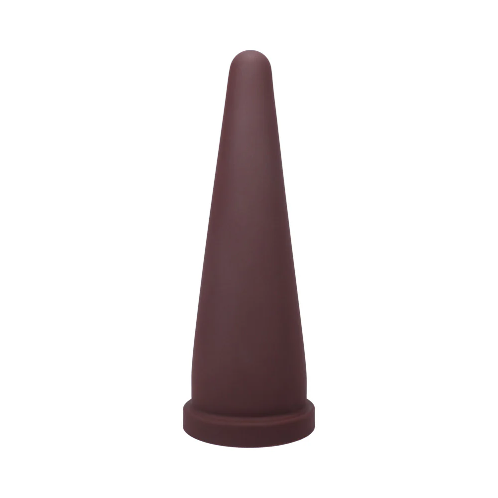 Tantus Cone Large Firm Dildo Garnet (Box) - Image 2