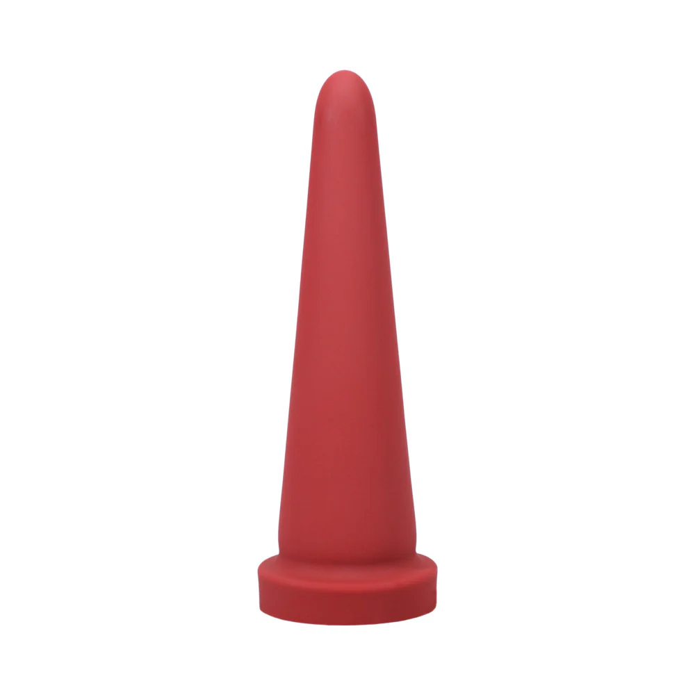 Tantus Cone Small Dildo Ruby (Box) - Image 2