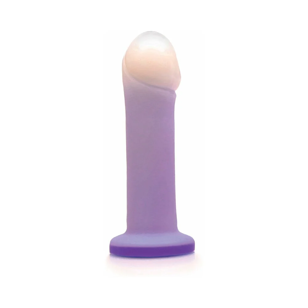 Tantus Duchess O2 Dual Density Vibrating Dildo Twilight - Image 2