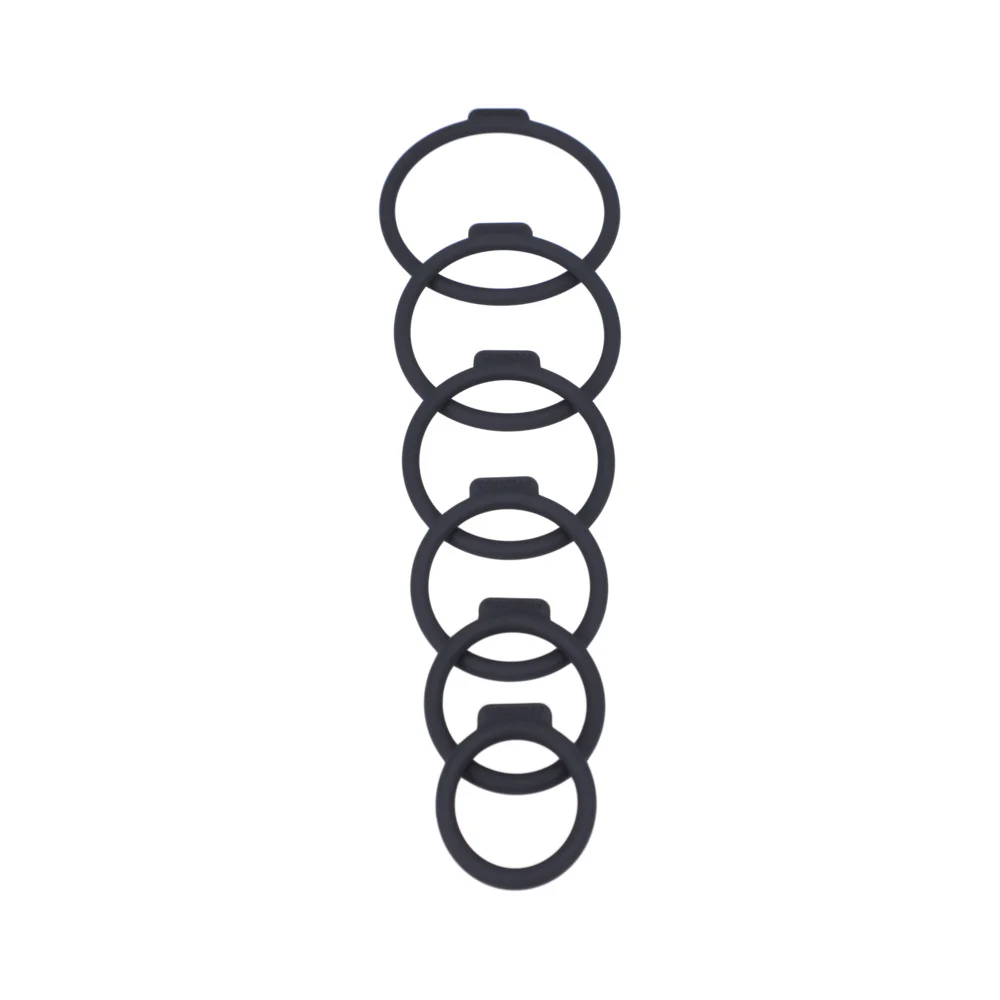 Tantus O-Ring Set Onyx (Bag)